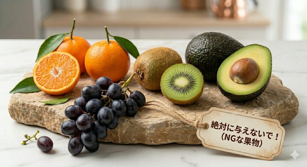 フトアゴに与えてはいけないNGな果物