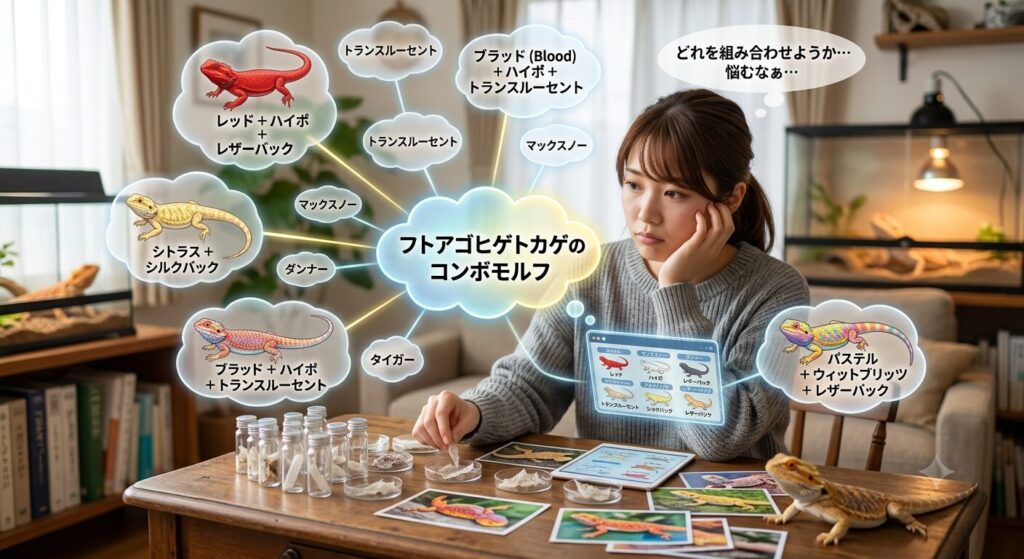他モルフと組み合わせたトランスルーセント
