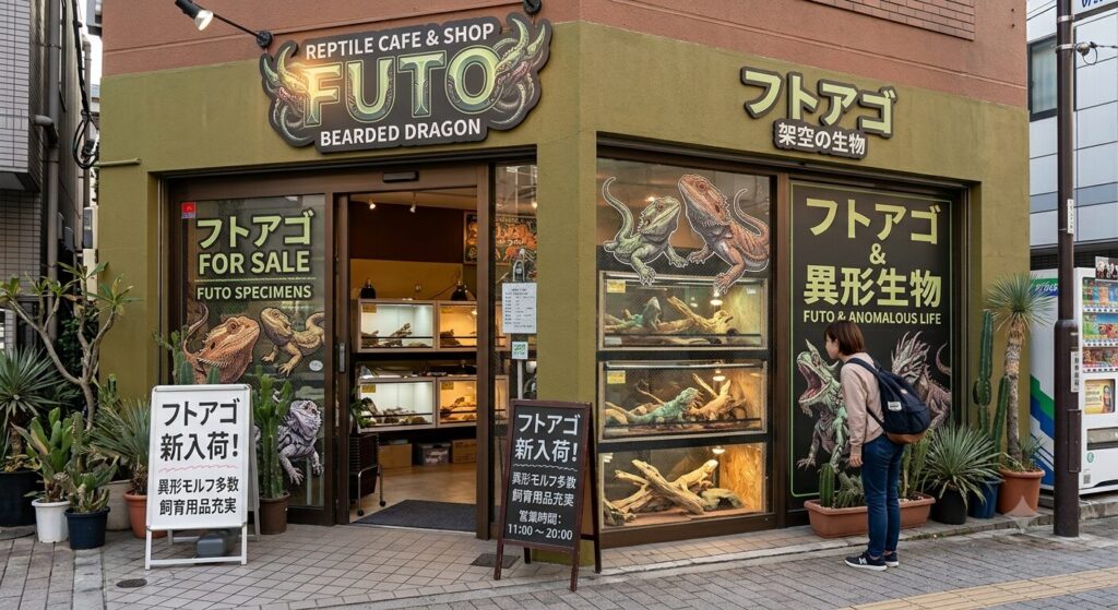 爬虫類専門店で選ぶトランスルーセント